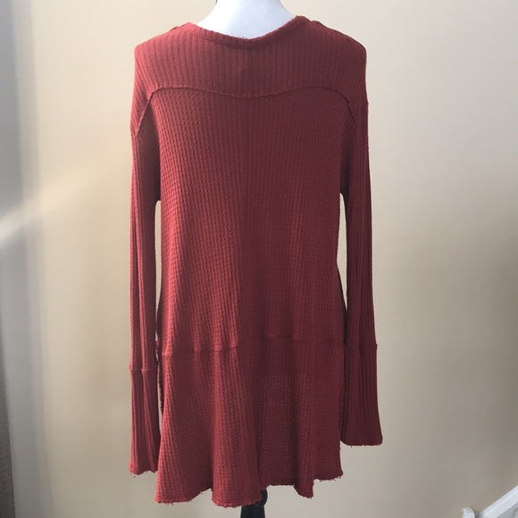 Free People Rust Sunset Park Thermal Top - Picture 8 of 12